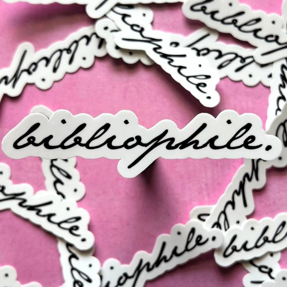 Bibliophile Sticker