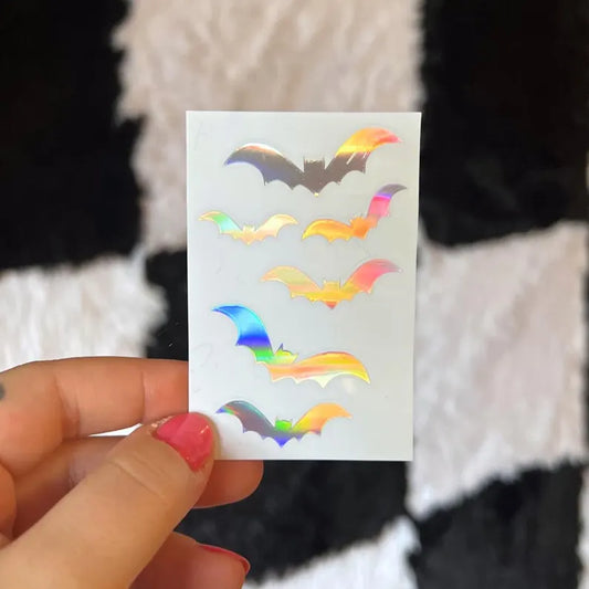 Holographic Bats Decal