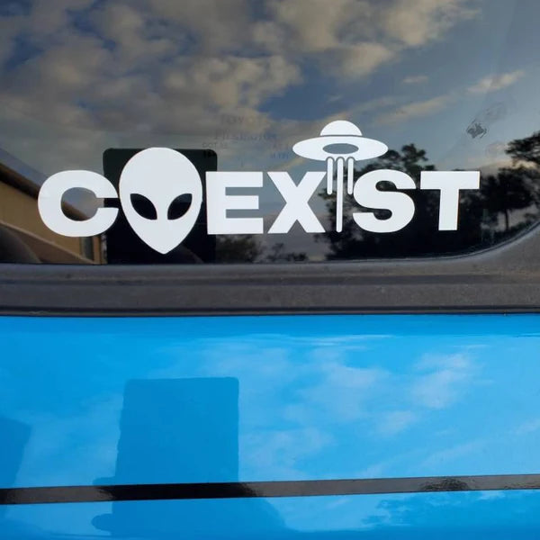 Coexist Decal