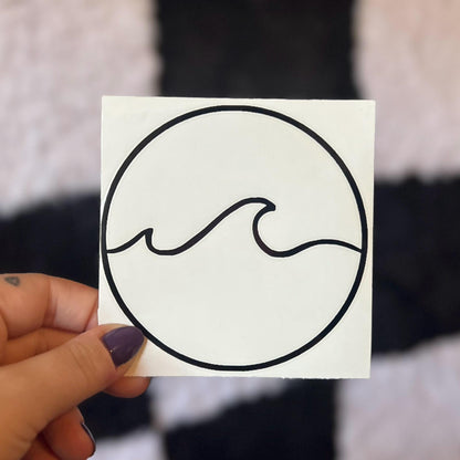 Wave Decal