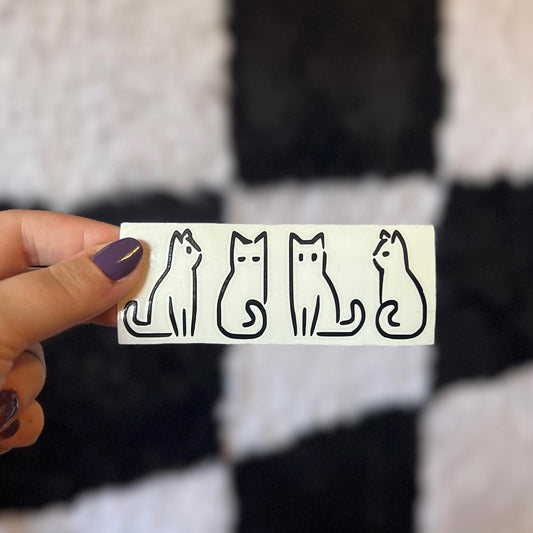 Small Cats Decal