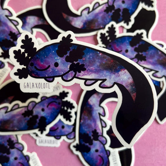 Galaxolotl Sticker