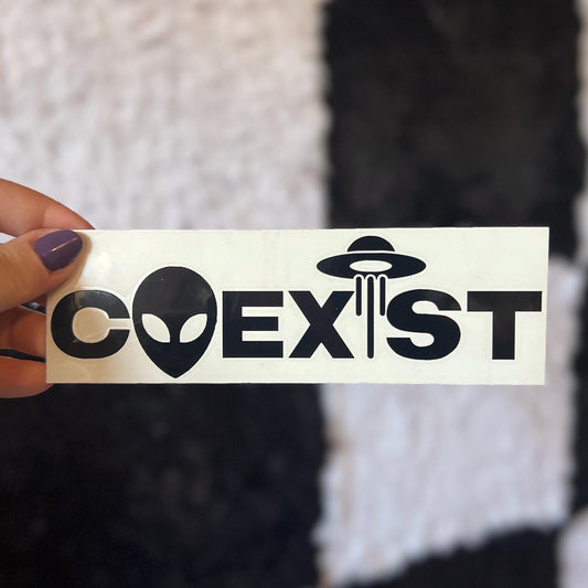 Coexist Decal