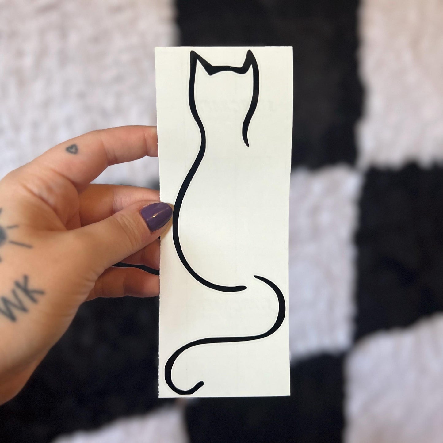 Cat Silhouette Decal