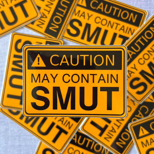 May Contain Smut Sticker