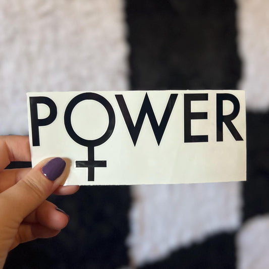 Girl Power Decal