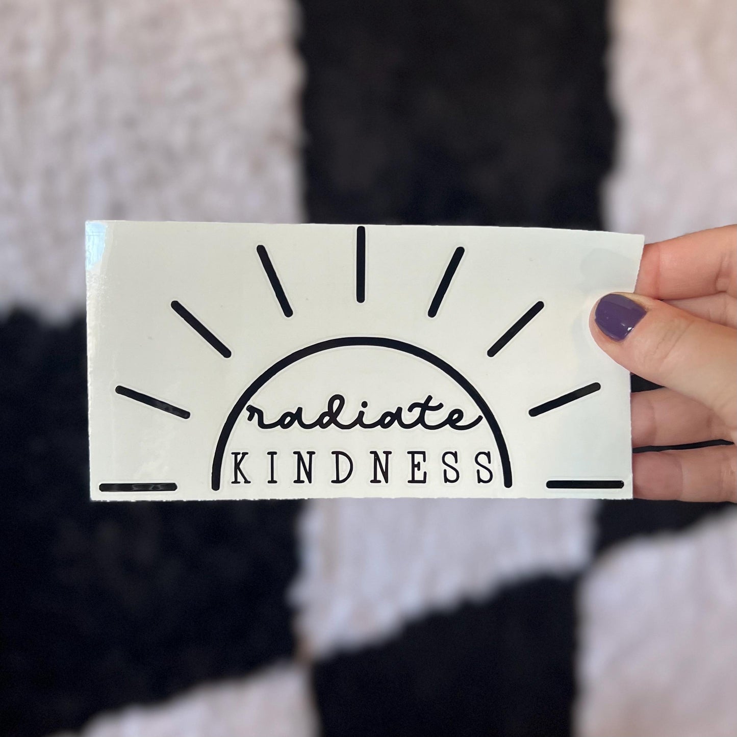 Radiate Kindness Decal