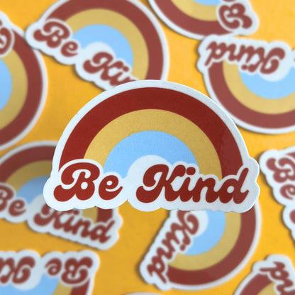 Be Kind Rainbow Sticker