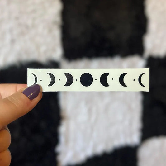 Micro Moon Phase Decal